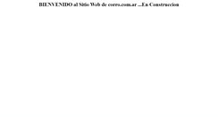 Desktop Screenshot of corro.com